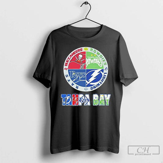 Classic Buccaneers Rowdies Lightning Rays Tampa Bay 2025 T Shirts