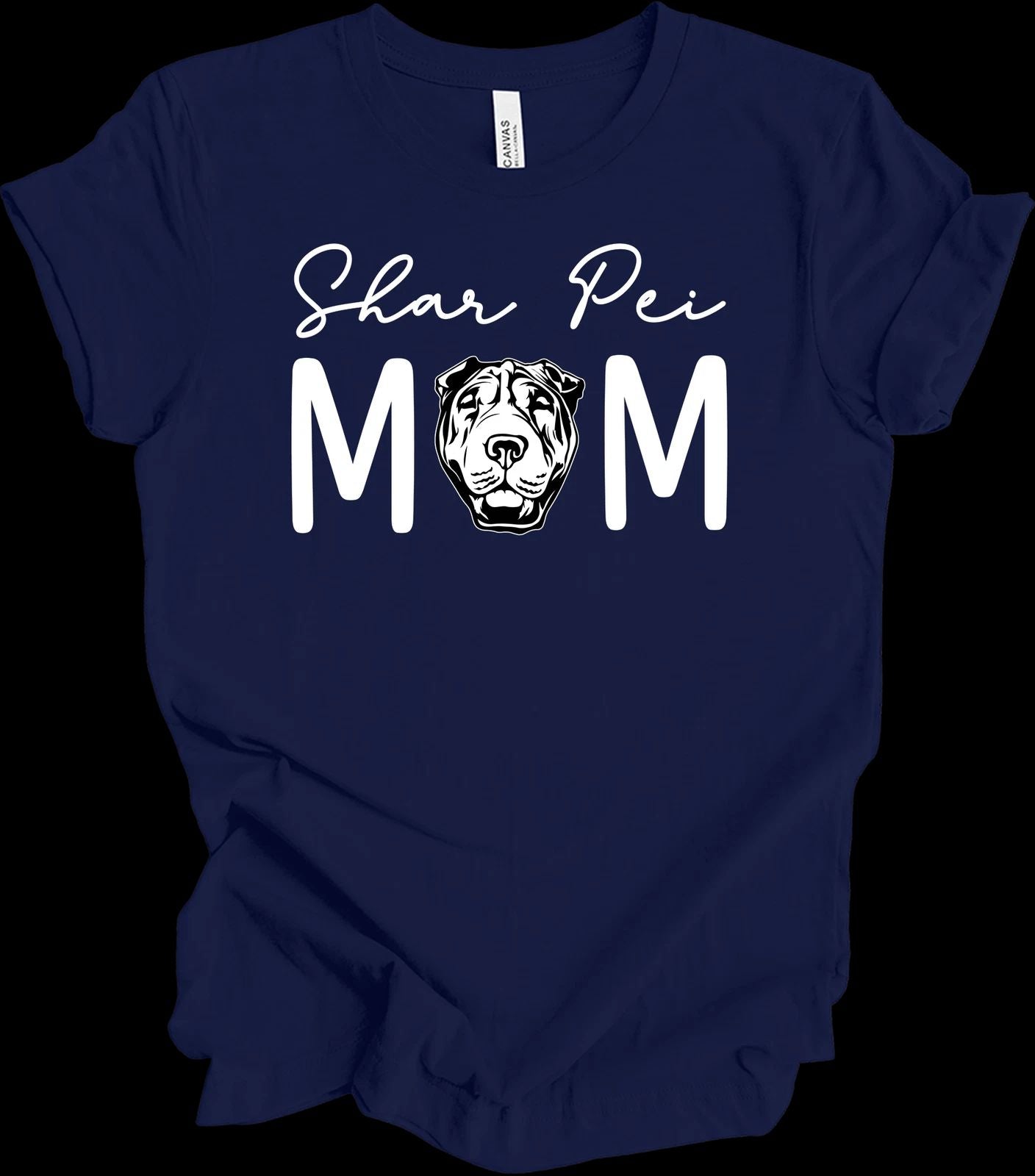Shar Pei Mom T-Shirt - Perfect Gift for Dog Lovers
