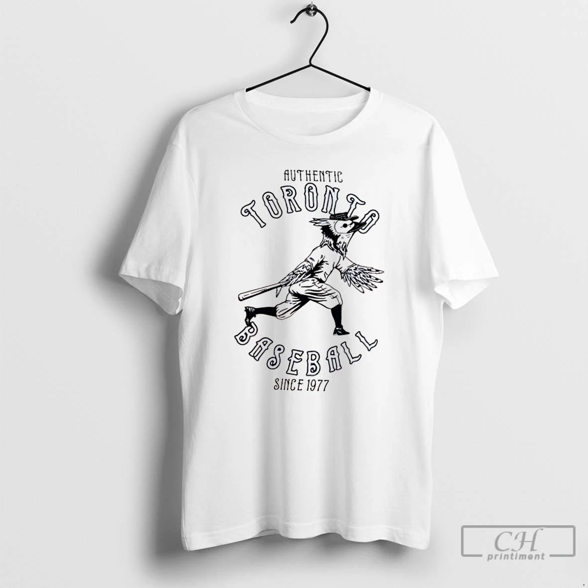 Classic Authentic Toronto Baseball Since 1977 Blue Jay Logo T Shirts