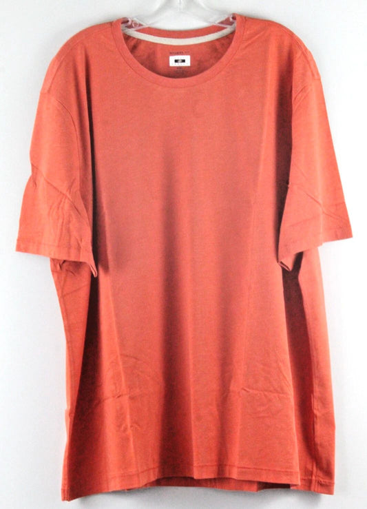 Joseph Abboud Men's Modern Fit Crew Neck Short Sleeve T-Shirt XXL Orange NWT