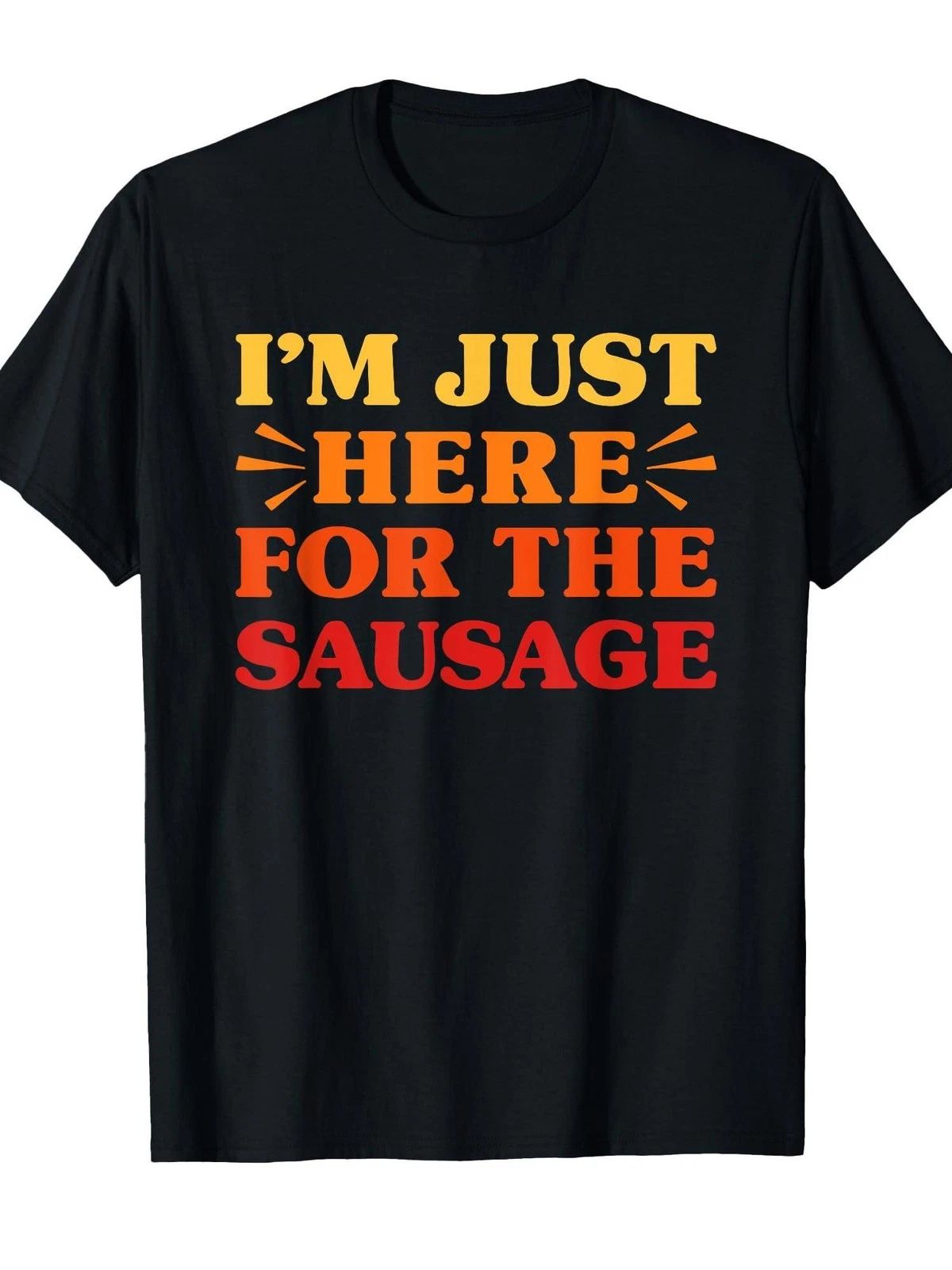 Funny Sausage Lover T-Shirt - Sausage Graphic Tee with Sausage Design