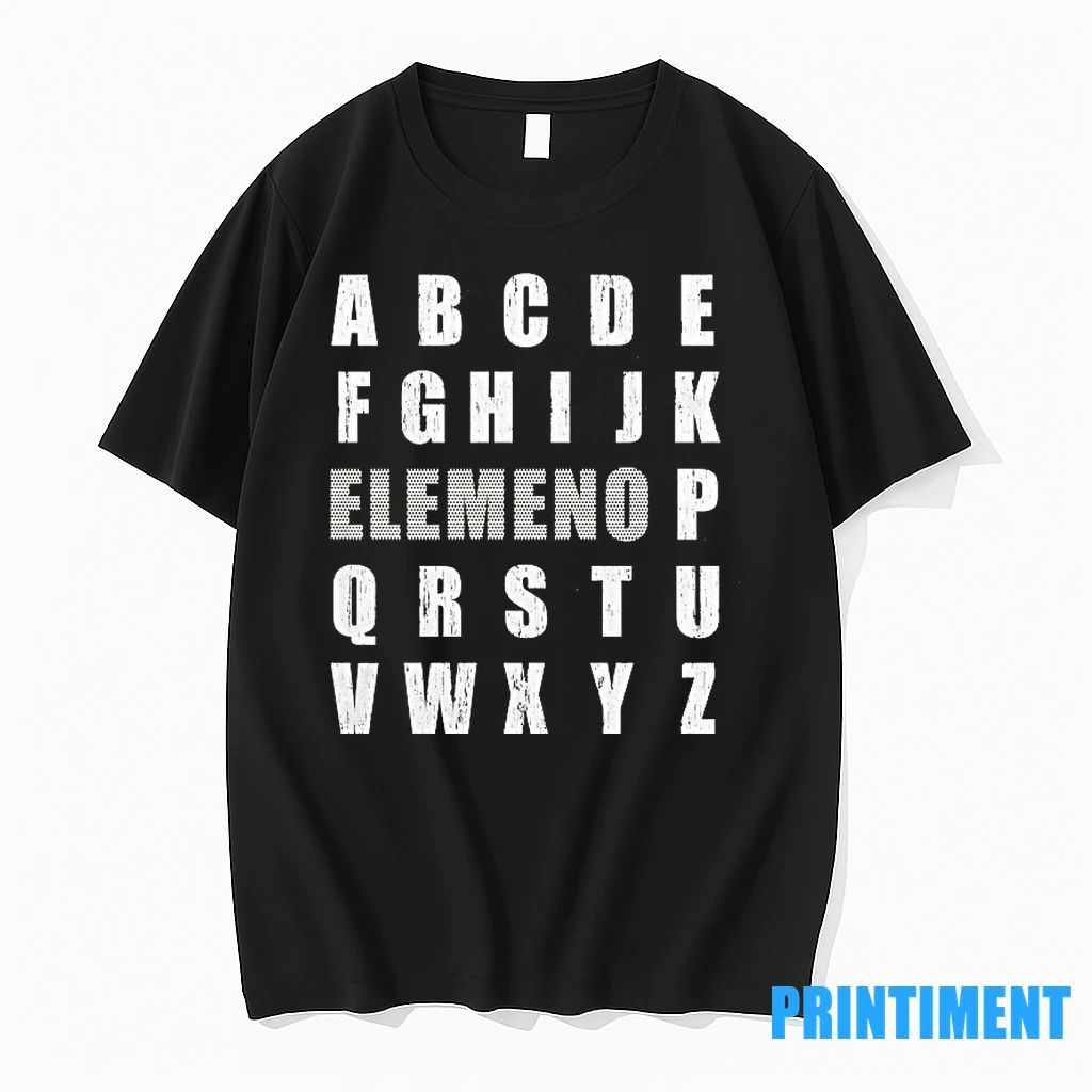 Elemeno Alphabet Tshirts Sweater