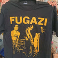 Vintage Fugazi Punk Band T-Shirt Retro Rock Tee Black Unisex S–5XL