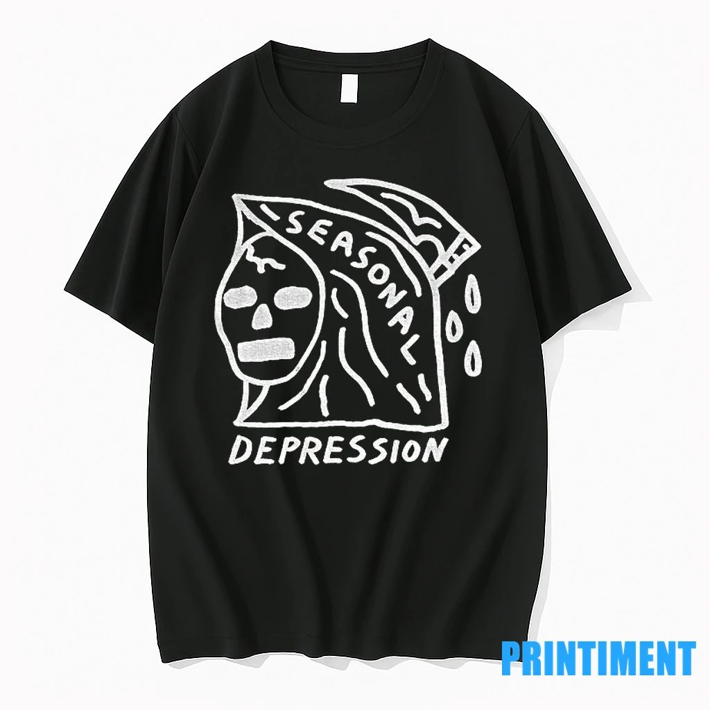 Grim Reaper Seasonal Depression Tshirts Sweater
