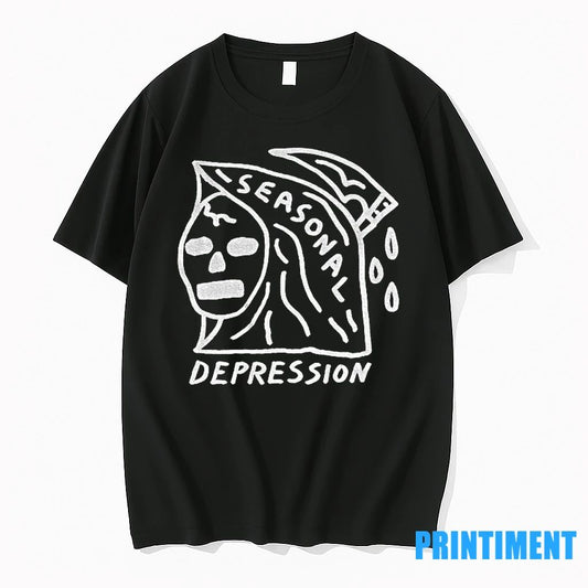 Grim Reaper Seasonal Depression Tshirts Sweater
