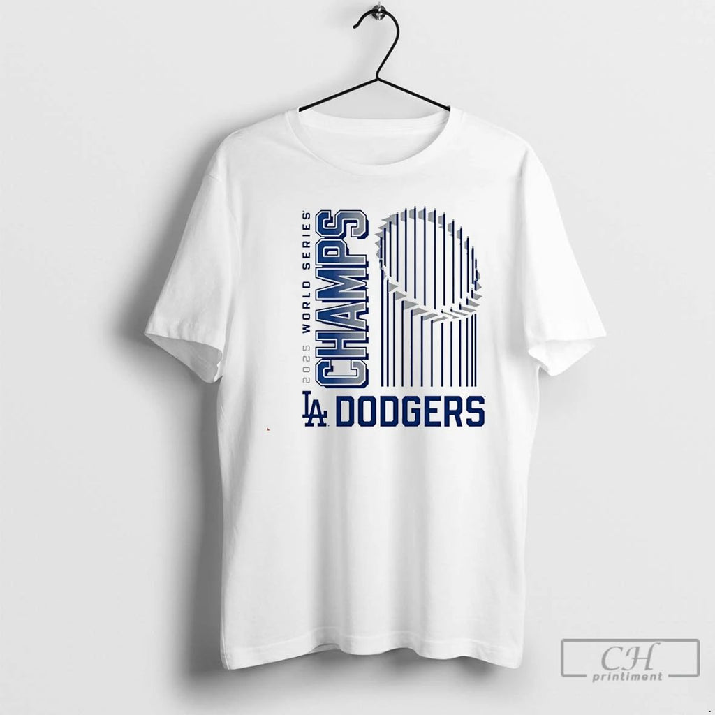 Classic Los Angeles Dodgers 2025 World Series Champions Wild Pitch Christmas T Shirts