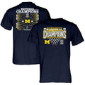 Michigan Wolverine 2026 NCAA Men's Basketball National Champions Bracket T-Shirt