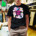 Saja Boys polaroid style kpop demon hunters saja boys names shirt