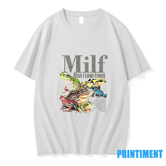 Man I Love Frogs Meme Frog Vintage Tshirts Sweater