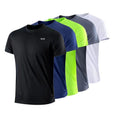 Mens Quick Dry Gym T Shirt Running Sports Lightweight Breathable Top