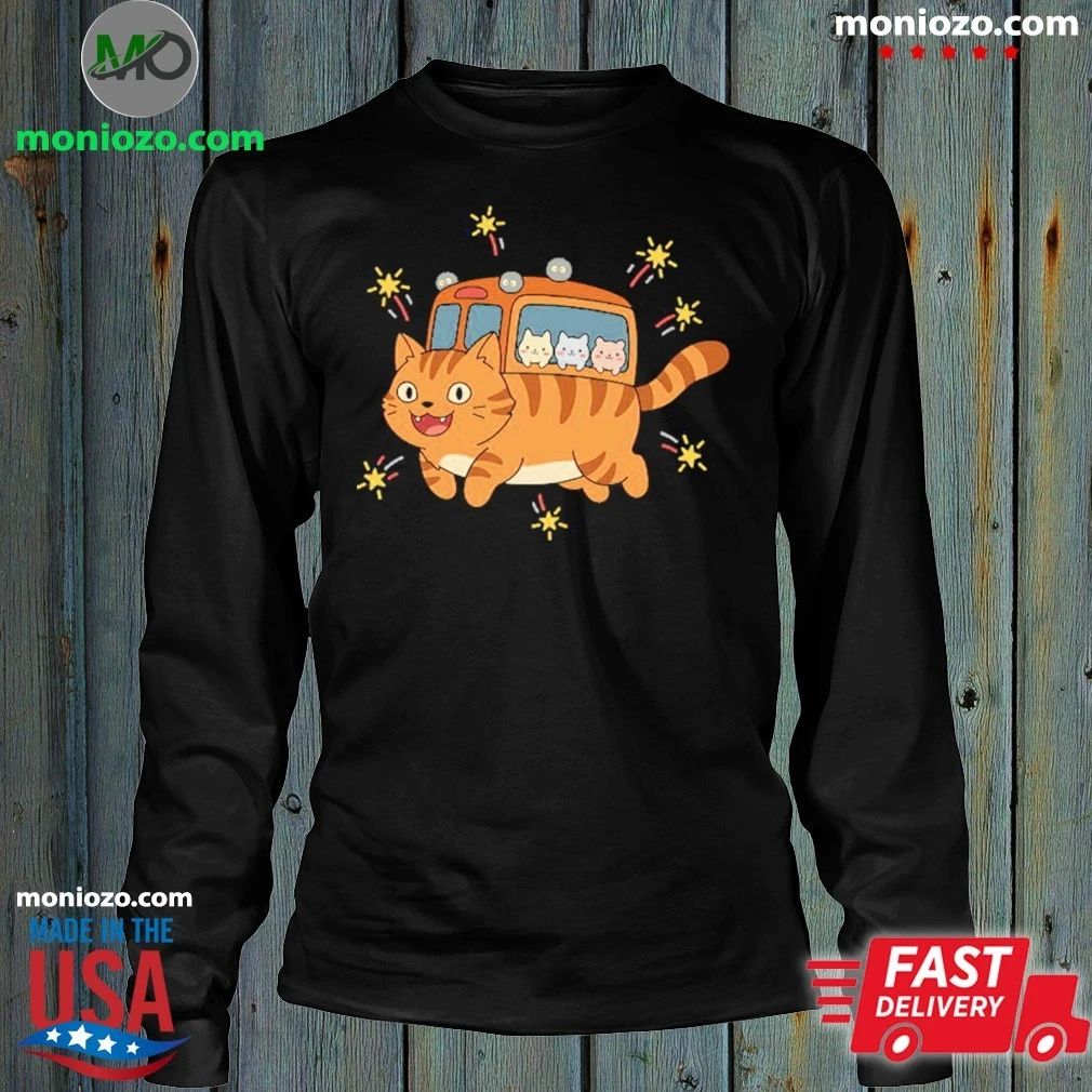 Kawaii Cat Bus Shirt