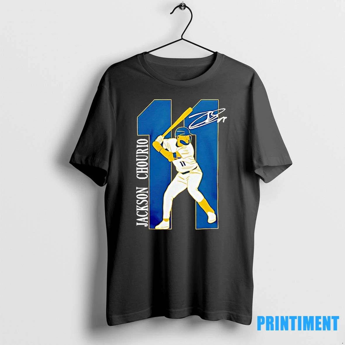 Jackson Chourio Milwaukee Brewers Baseball Signature Tshirts Sweater