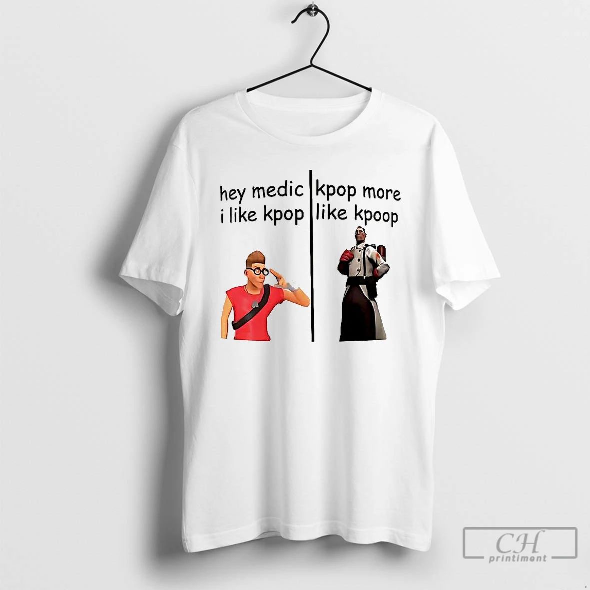 Classic Hey Medic I Like Kpop More Like Kpoop T Shirts