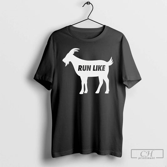 Classic Gambling Poker Run Like Goat T Shirts