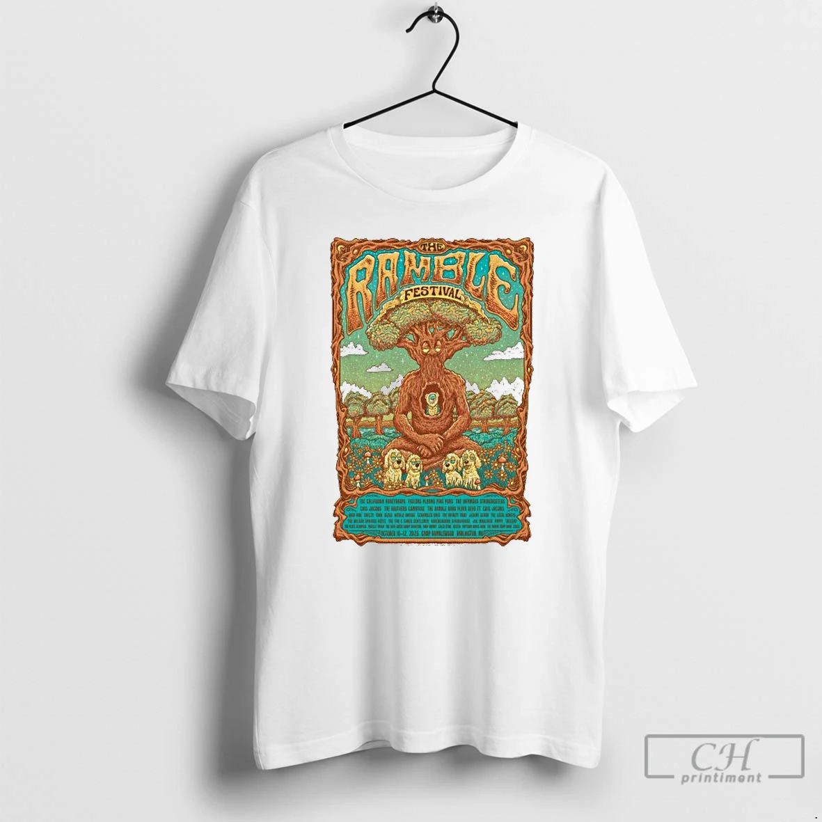 Premium The Ramble Festival Camp Ramblewood Oct 10 12 2025 T Shirts