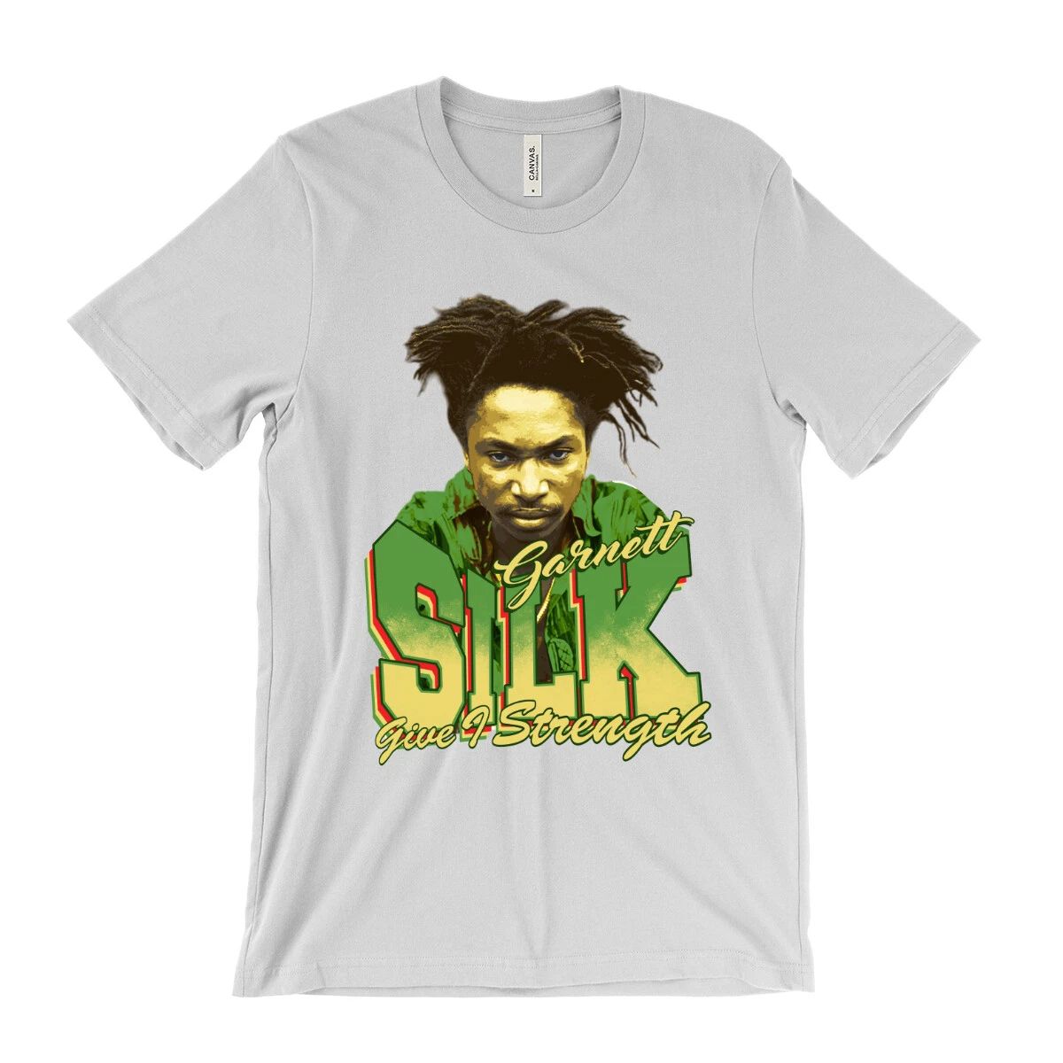 Garnett Silk t shirt - Give I Strength - Jamaica - Reggae - Dub