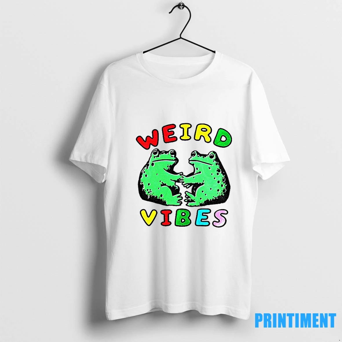 Funny Frog Cottagecore Weird Vibes Toad Tshirts Sweater