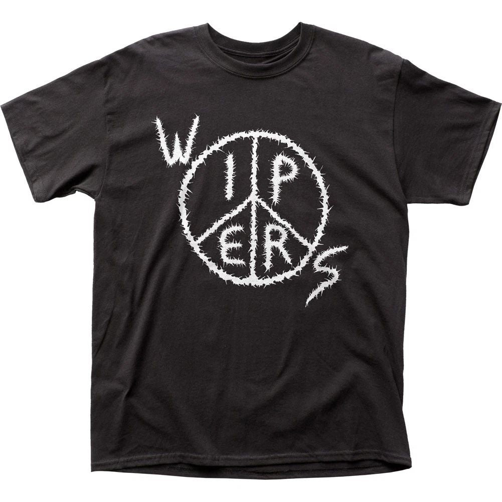 Wipers Logo Mens T Shirt Music Classic Concert Rock Band Tee New Black