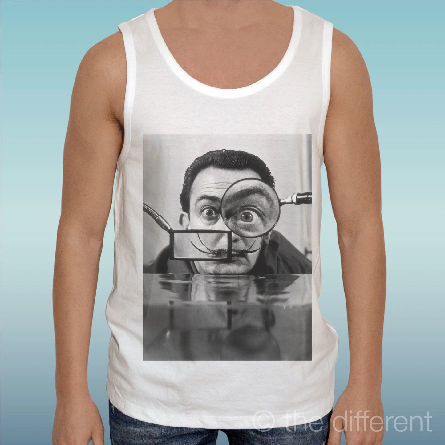 Canotta T-Shirt " Salvador Dali Mustache Lenses " Tank Top Gift Idea