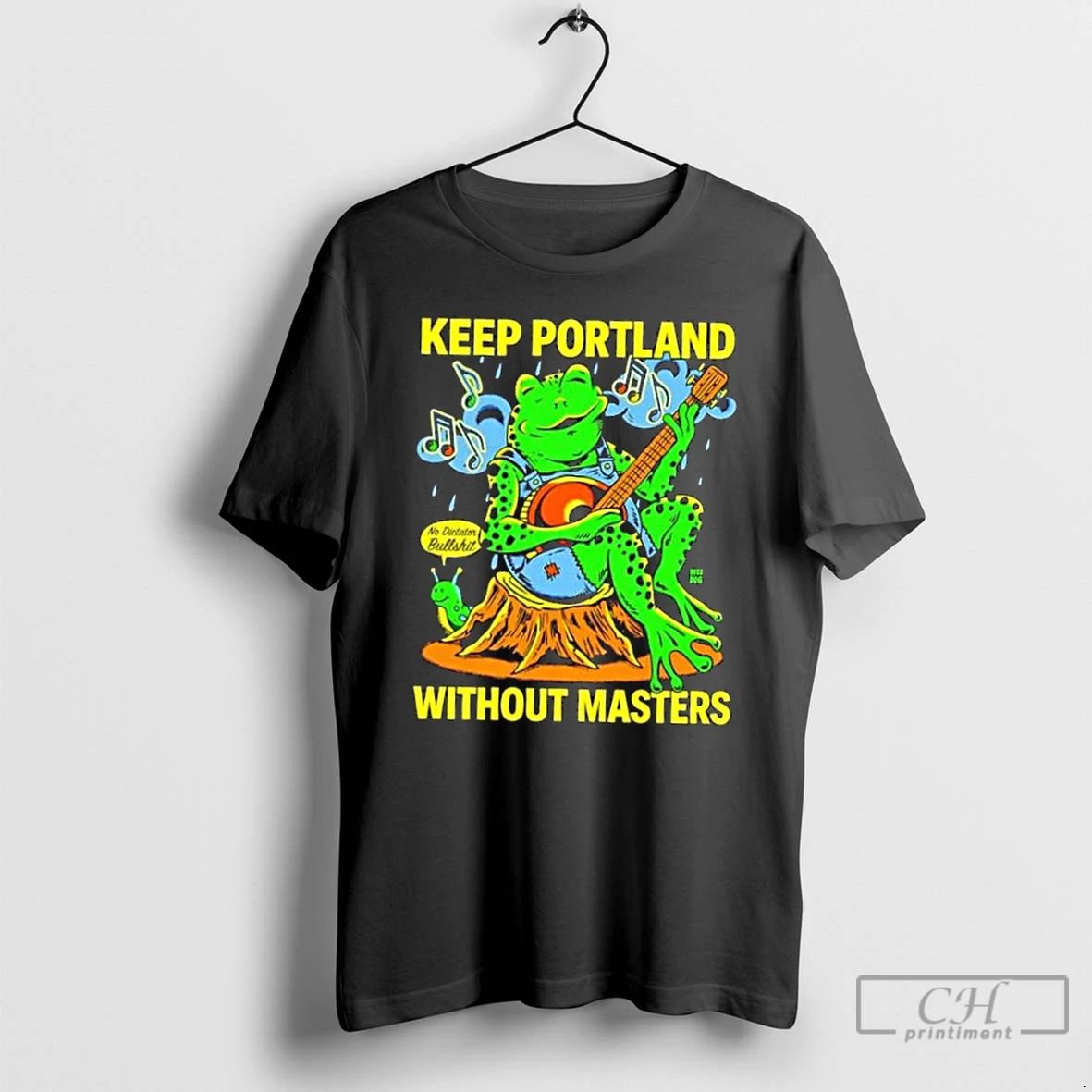 Classic Frog Keep Portland Without Masters T Shirts