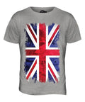 UNION JACK GRUNGE FLAG MENS T-SHIRT TEE TOP UK GB GREAT BRITAIN UNITED KINGDOM