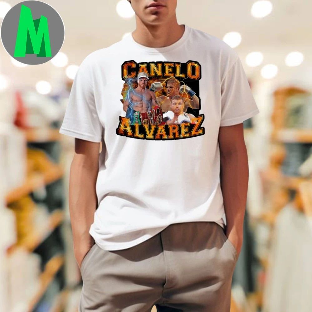 Canelo alvarez fire lightning canelo match Shirt
