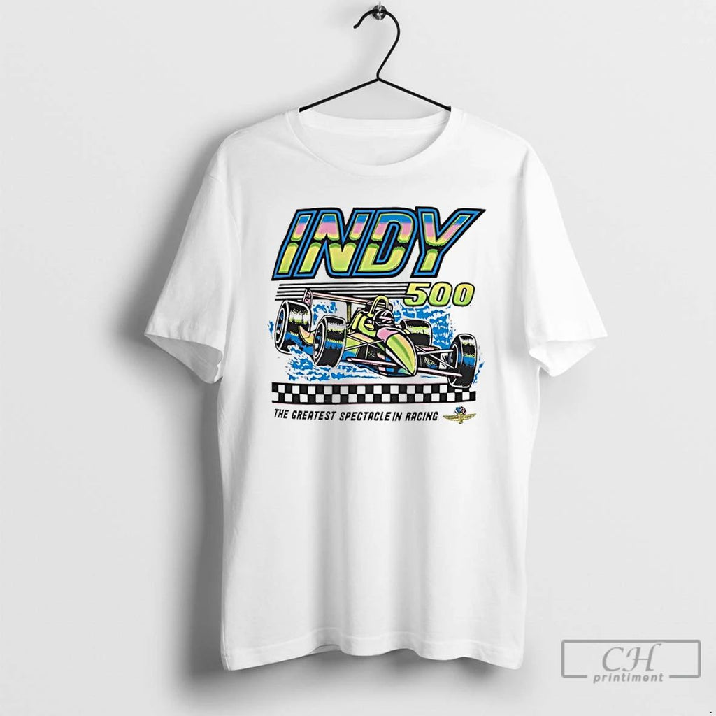 Premium Indy 500 The Greatest Spectacle In Racing T Shirts
