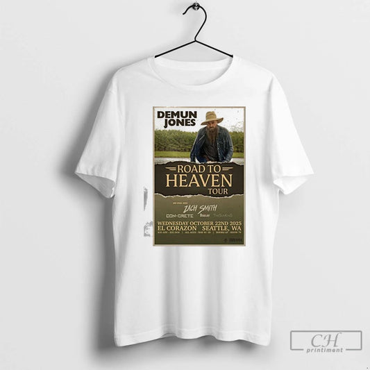 Classic Demun Jones Fall Tour 2025 El Corazon Seattle Wa T Shirts