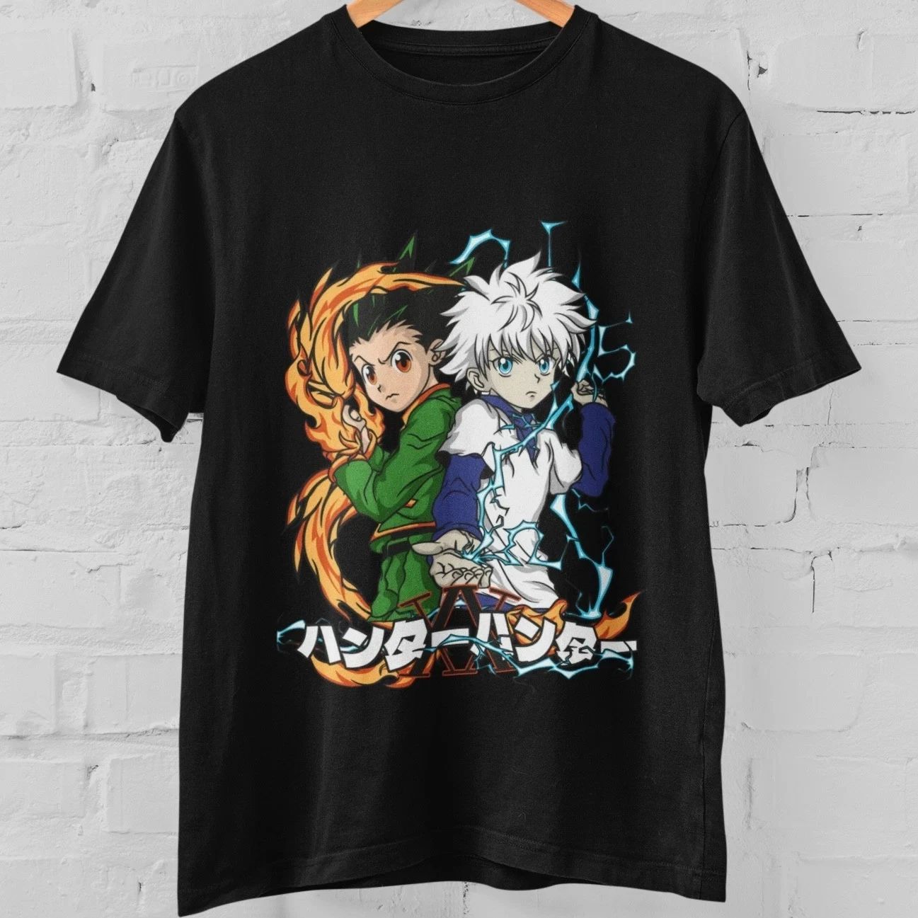 Anime Manga Gon Freecss Killua Zoldyck Fantasy  T Shirt