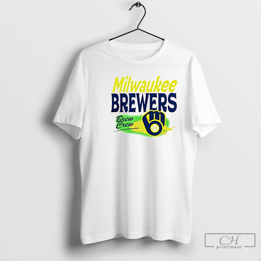 Classic Milwaukee Brewers Fire Field Foundation T Shirts