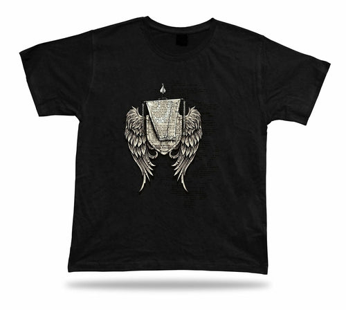 Angel Wings Shield Protection Symbolism tee shirt birthday present gift stylish