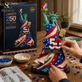 USA Liberty 250 Anniversary Collector’s Building Brick Set