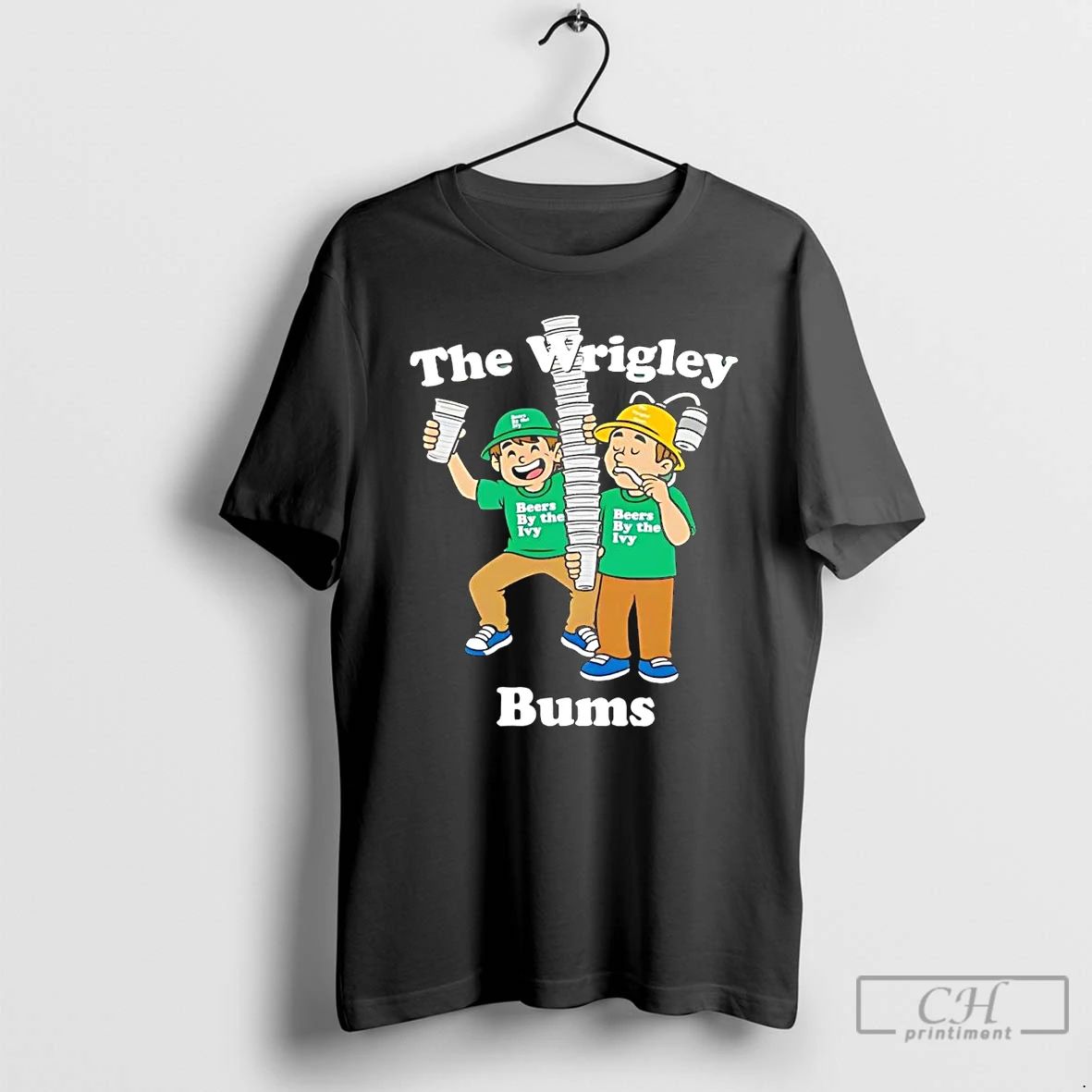 Classic Chicago Cubs The Wrigley Bums T Shirts