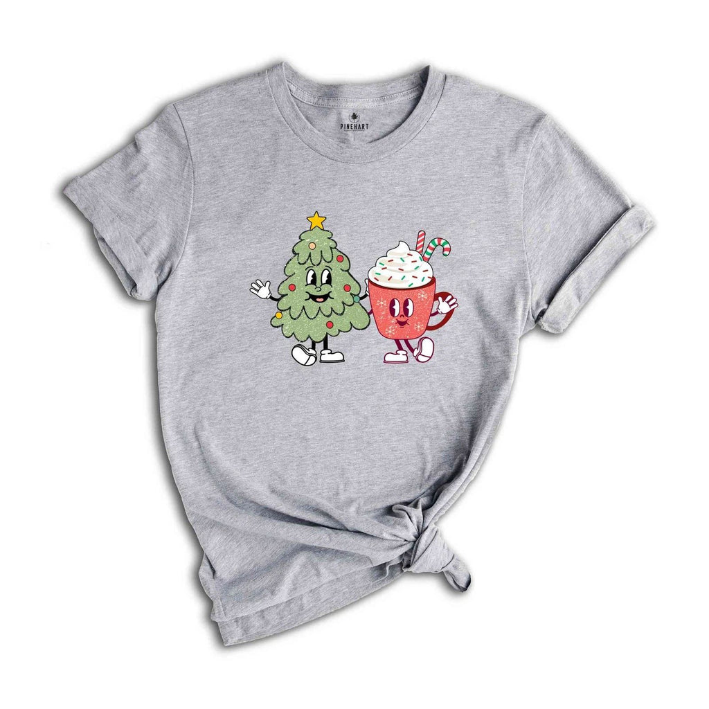 Christmas Tree Coffee Shirt, Cute Christmas Shirt, Christmas Sweatshirt, Xmas Pa