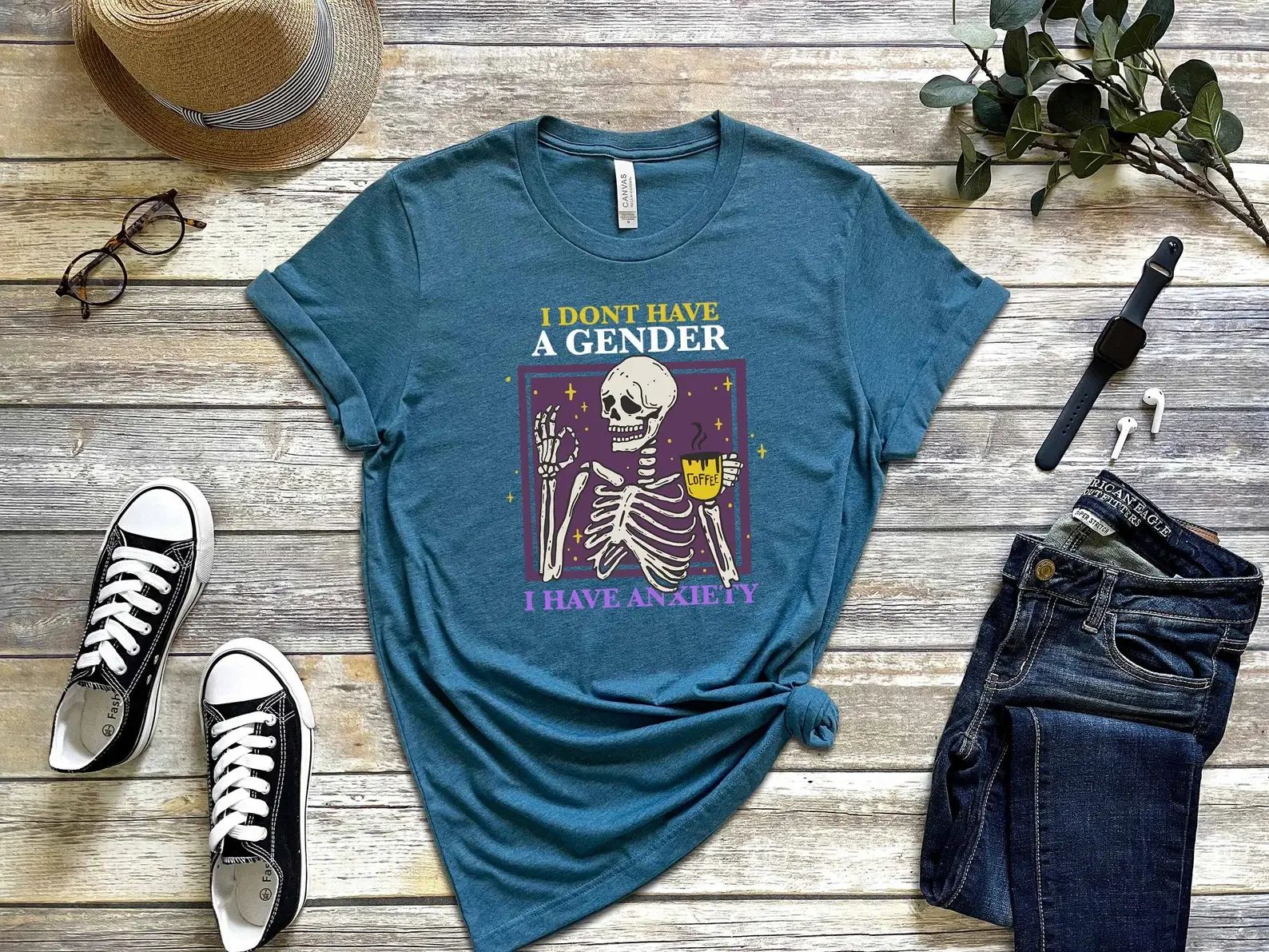 I Don't Have A Gender I Have Anxiety T-Shirt