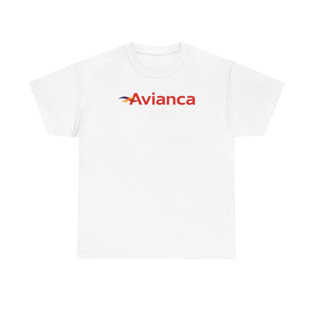Avianca Airlines Unisex Heavy Cotton Tee, Travel T-Shirt, Airplane Lover Shirt,