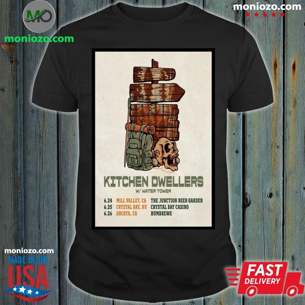Kitchen Dwellers Crystal Bay NV Jun 25 2026 Poster Shirt