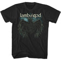 Lamb of God Crow T Shirt Mens Rock and Roll Music Classic Band Tee New Black