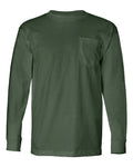 Bayside - 8100 USA-Made Long Sleeve Pocket T-Shirt - 2XL