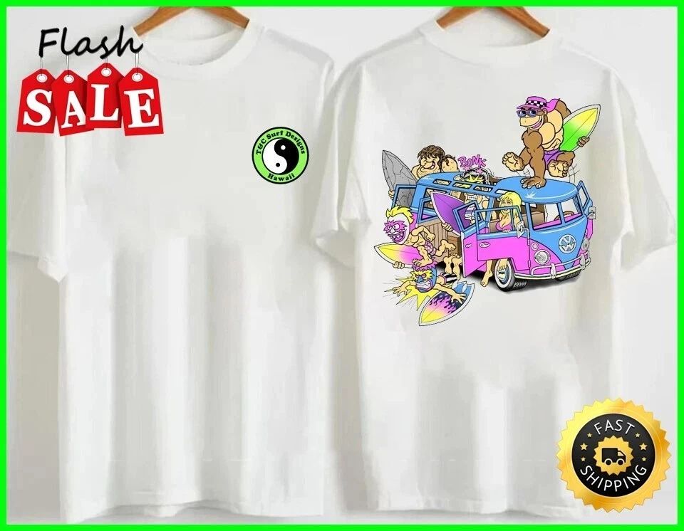 T&C Vintage Town And Country Surf Design Funny T-Shirt