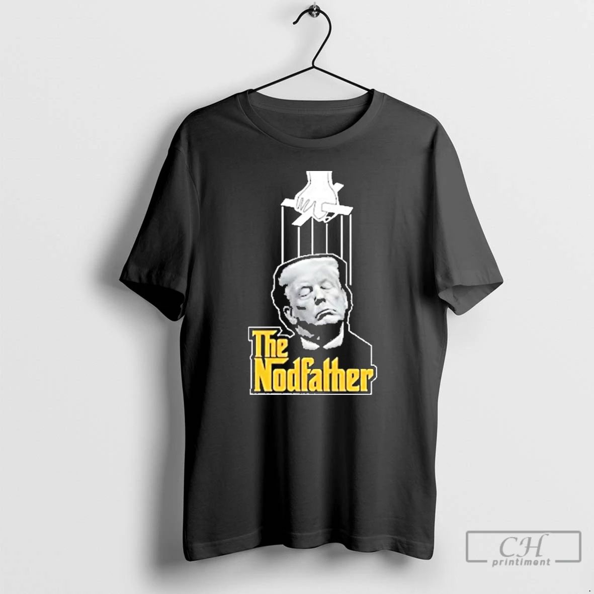Premium The Nodfather Trump Sleeping Funny T Shirts