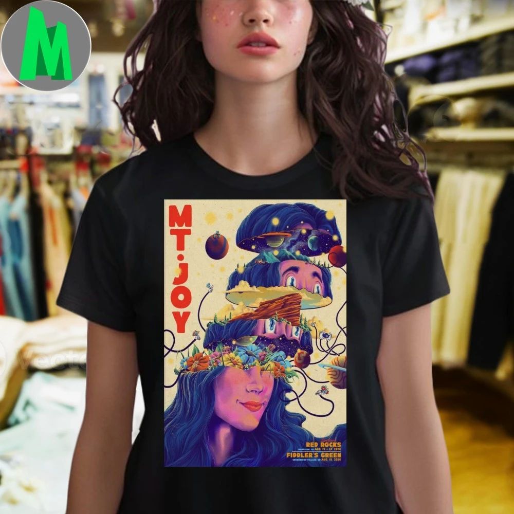 MT. Joy 8 13-8 14 2026 Morrison CO Poster Shirt