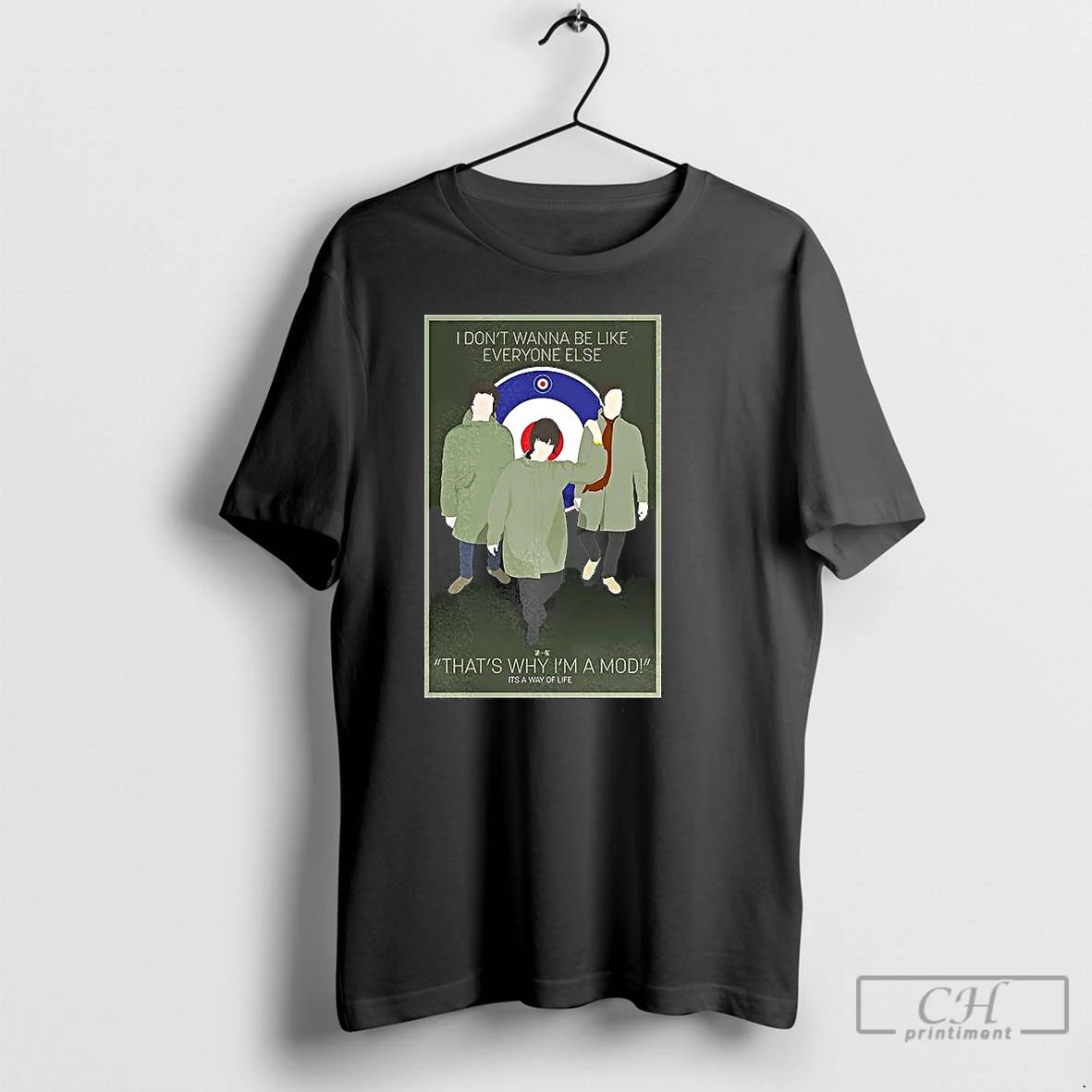 Premium I Dont Wanna Be Like Everyone Else T Shirts
