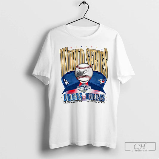Classic La Dodgers Vs Toronto Blue Jays 2025 Mlb World Series T Shirts