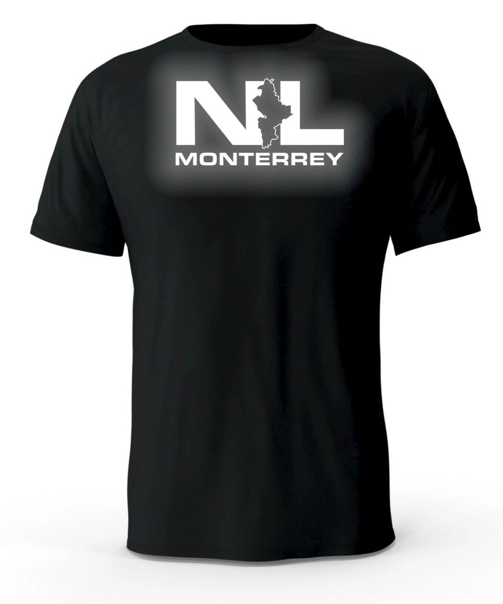 Monterrey NL Reflective Logo Black T-Shirt