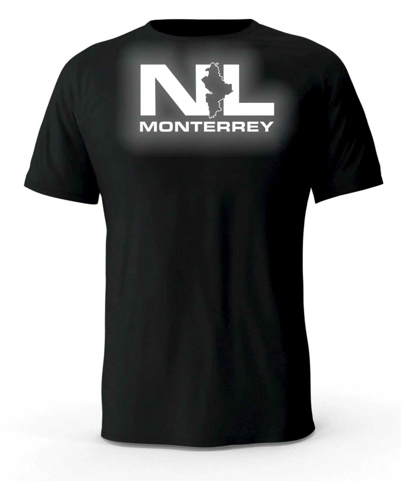 Monterrey NL Reflective Logo Black T-Shirt