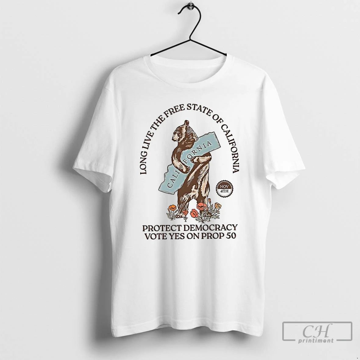 Premium Long Live The Free State Of California T Shirts