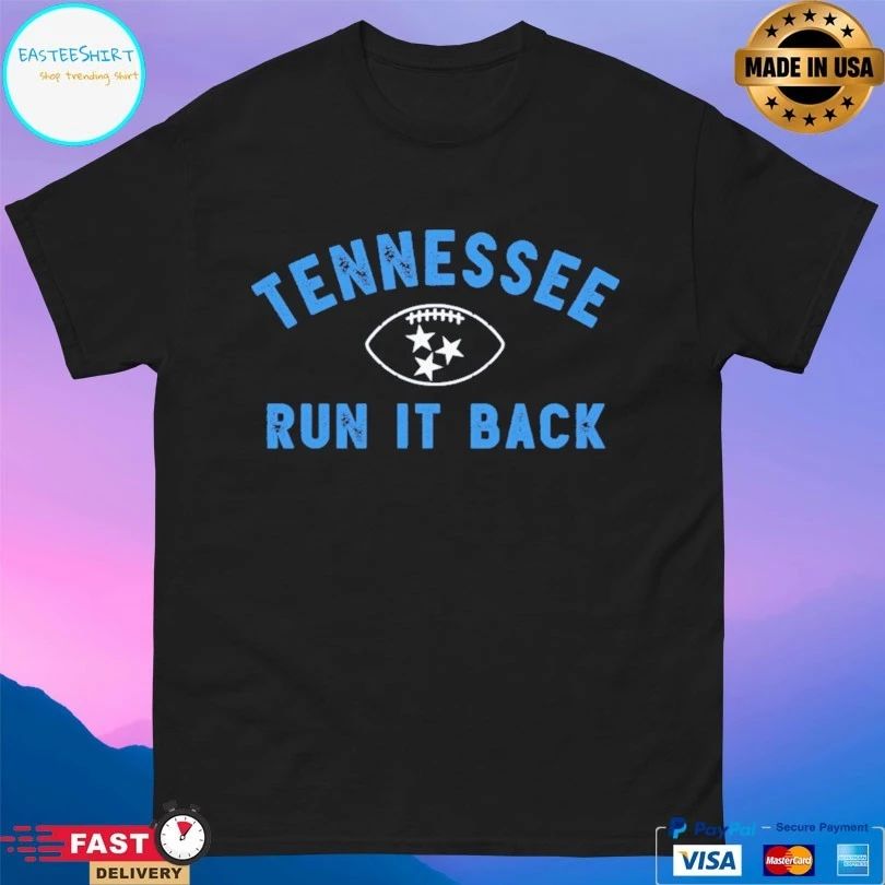 Tennessee Run It Back Football T-shirt