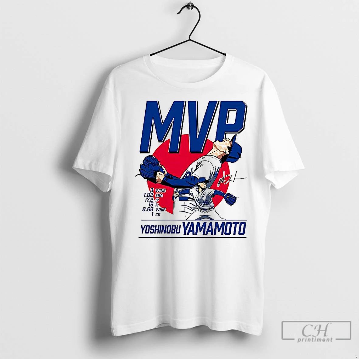 Premium Yoshinobu Yamamoto World Series 2025 Mvp Sun Signature