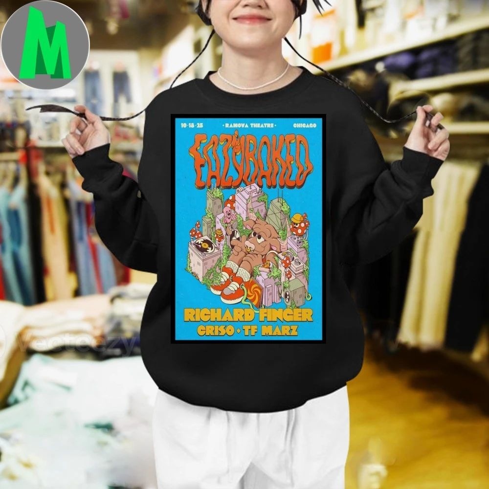 Easy Baked In Chicago IL On October 18 2025 Poster Shirt